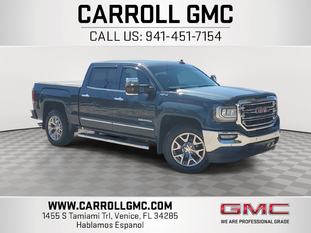Used 2018 GMC Sierra 1500 SLT w/ SLT Premium Package AWD/4WD image 1