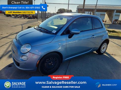 Used 2015 FIAT 500 Pop FWD image 1