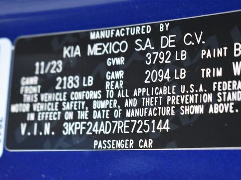 Used 2024 Kia Forte LXS w/ LXS Technology Package image 31