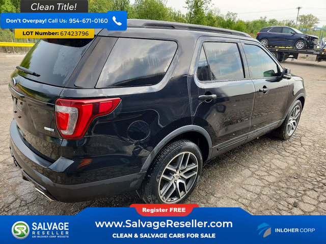 Used 2017 Ford Explorer Sport AWD/4WD image 4