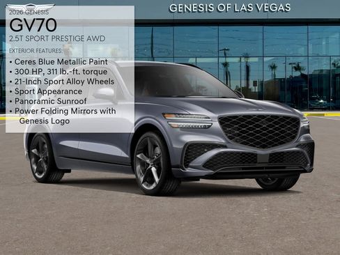 New 2026 Genesis GV70 2.5T Sport Prestige image 3
