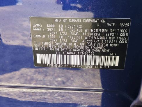 New 2026 Subaru Ascent Touring image 36