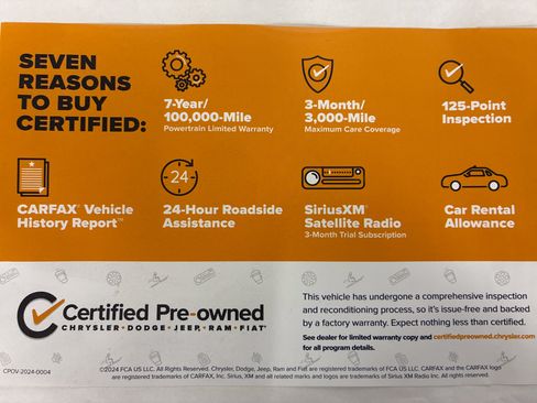 Certified 2024 Chrysler Pacifica Touring-L AWD/4WD image 3