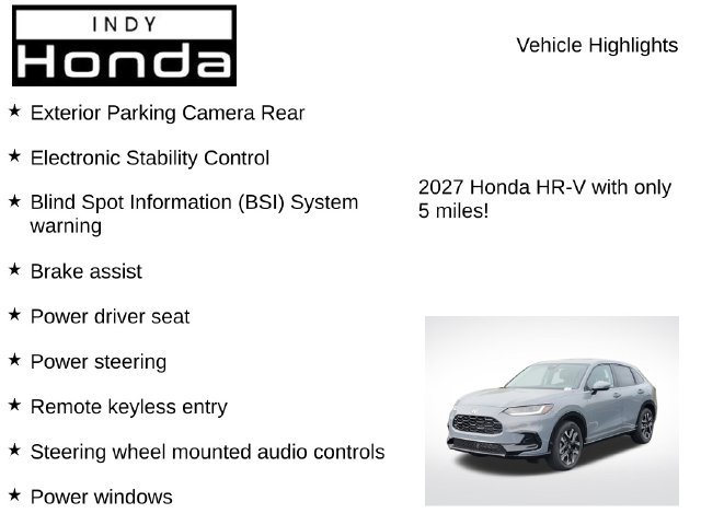 New 2027 Honda HR-V EX-L image 7