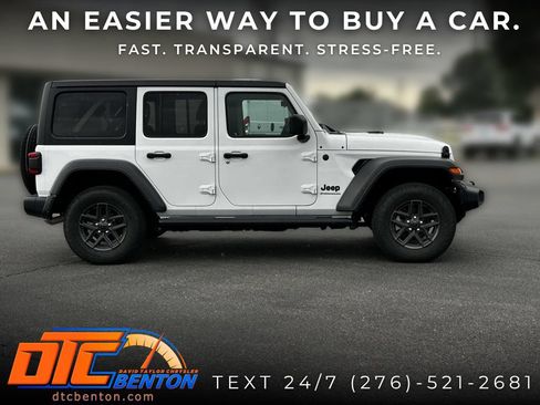 Used 2025 Jeep Wrangler Unlimited Sport AWD/4WD image 4