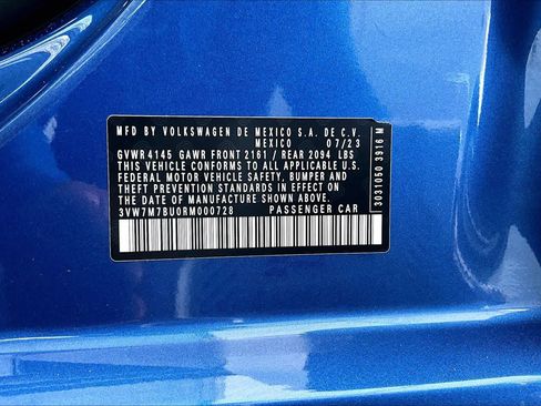Used 2024 Volkswagen Jetta SE w/ Panoramic Sunroof Package FWD image 34