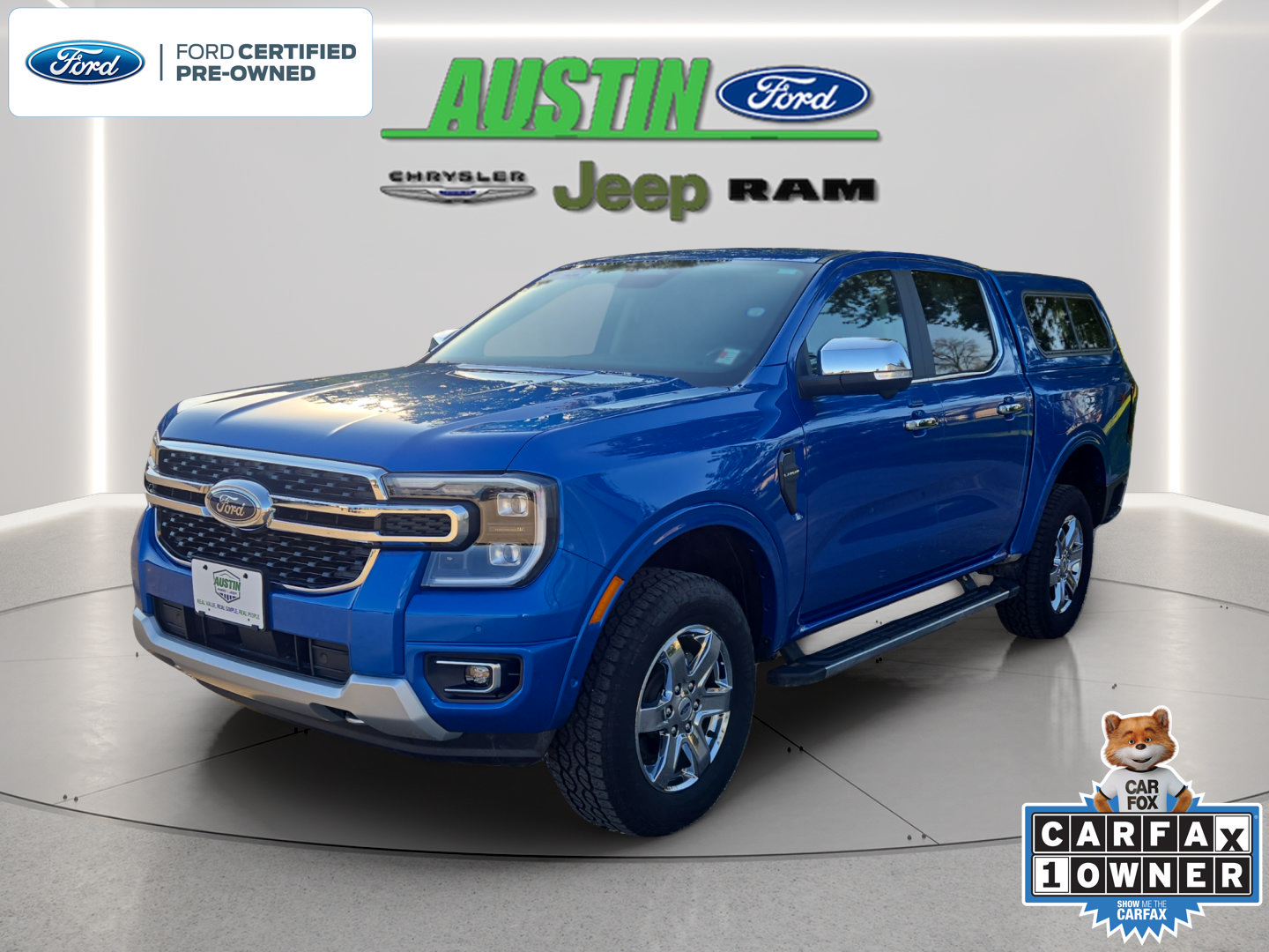 Certified 2024 Ford Ranger Lariat w/ Trailer Tow Package AWD/4WD image 1