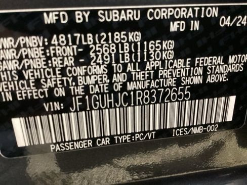 Certified 2024 Subaru Impreza RS image 15