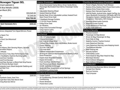 Used 2020 Volkswagen Tiguan SEL w/ 3rd Row Seat Package