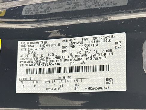 Used 2025 Ford Bronco Big Bend AWD/4WD image 12