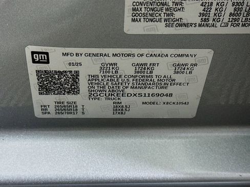 Used 2025 Chevrolet Silverado 1500 RST w/ Convenience Package II AWD/4WD image 35
