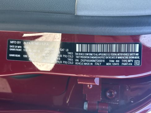 Used 2021 Alfa Romeo Stelvio Sprint w/ Cold Weather Package image 32