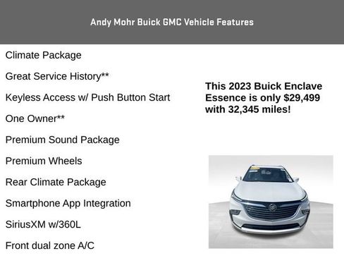Used 2023 Buick Enclave Essence FWD image 8