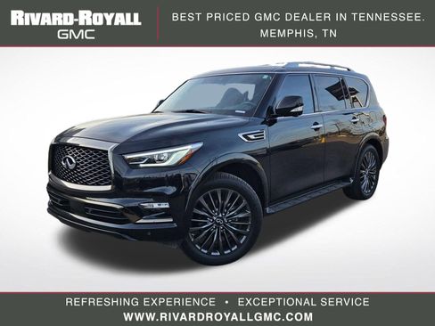 Used 2022 INFINITI QX80 Premium Select w/ All-Season Package image 1