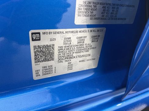 New 2026 Chevrolet Silverado 1500 Custom w/ Turbomax Blackout Package image 30