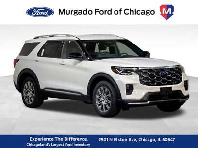 New 2026 Ford Explorer Platinum