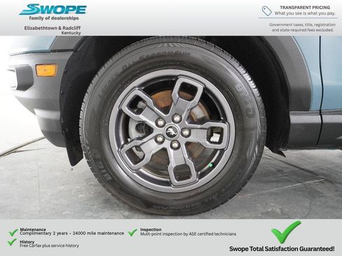 Certified 2022 Ford Bronco Sport Big Bend w/ Convenience Package AWD/4WD image 29
