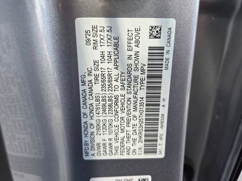 Used 2026 Honda CR-V LX image 20
