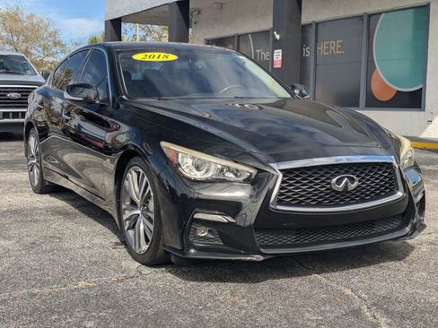 Used 2018 INFINITI Q50 Sport image 3