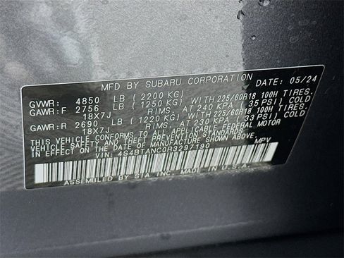 Used 2024 Subaru Outback Limited image 26