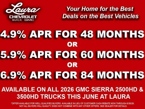 New 2026 GMC Sierra 3500 SLT w/ SLT Premium Package AWD/4WD image 4