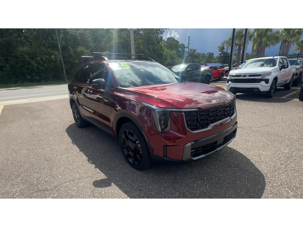 Used 2025 Kia Sorento SX Prestige w/ Olive Brown Leather Package AWD/4WD image 8