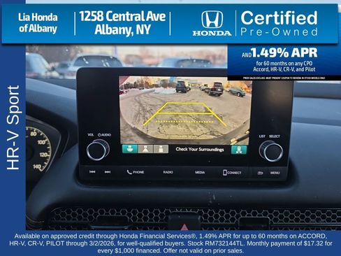Certified 2024 Honda HR-V Sport image 16