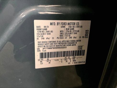 Certified 2022 Ford Maverick XLT w/ Equipment Group 300A Standard image 33