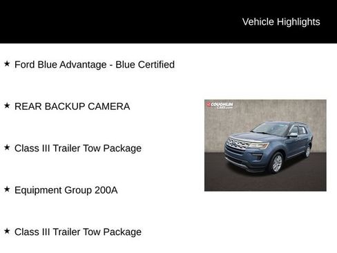 Used 2018 Ford Explorer XLT AWD/4WD image 2