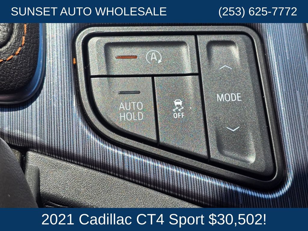 Used 2021 Cadillac CT4 Sport w/ Technology Package AWD/4WD image 36