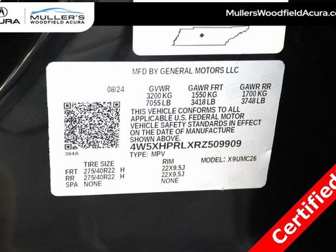 Used 2024 Acura ZDX Type S image 31