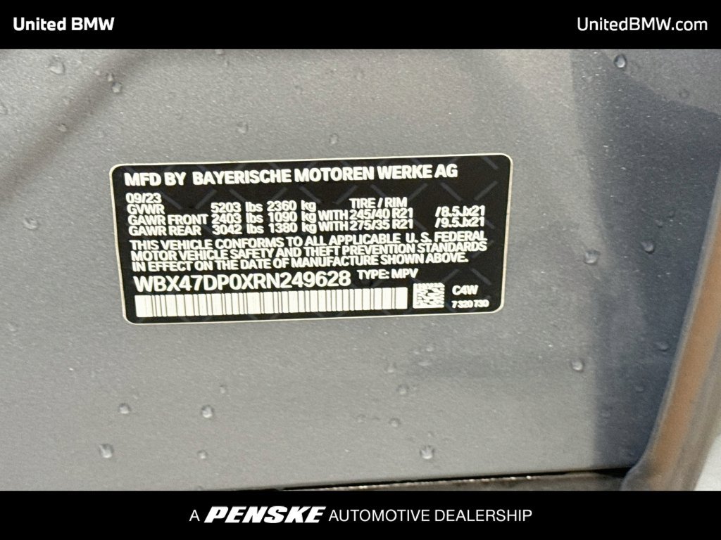 Certified 2024 BMW X3 sDrive30i w/ Premium Package w/ZPA RWD image 22