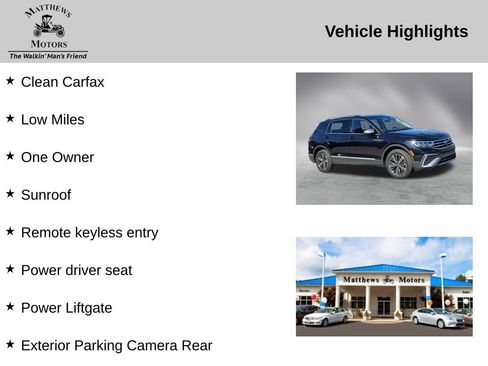 Used 2024 Volkswagen Tiguan Wolfsburg Edition image 14