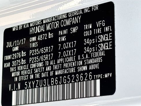 Used 2018 Hyundai Santa Fe Sport w/ 2.4L Value Package 02 image 31