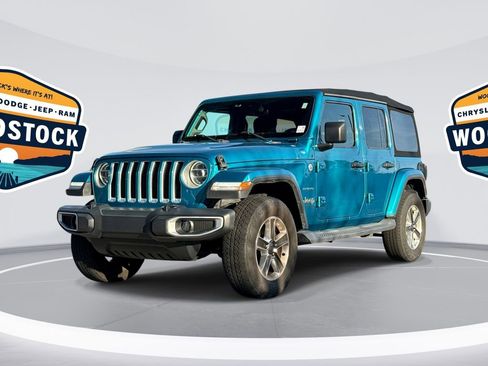 Used 2019 Jeep Wrangler Unlimited Sahara image 1
