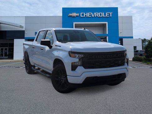 New 2026 Chevrolet Silverado 1500 Custom w/ Turbomax Blackout Package RWD image 3