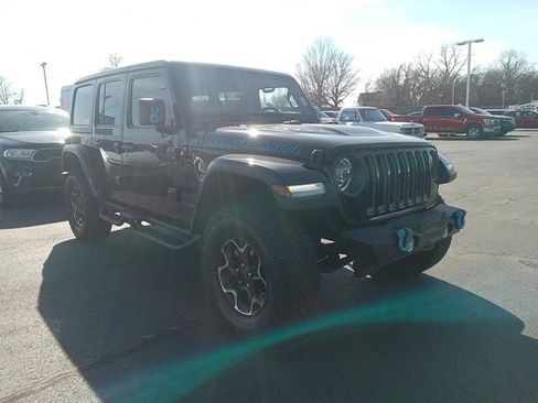 Used 2021 Jeep Wrangler Unlimited Rubicon 4xe w/ Cold Weather Group image 1