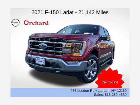 Used 2021 Ford F150 Lariat w/ Equipment Group 502A High AWD/4WD image 1
