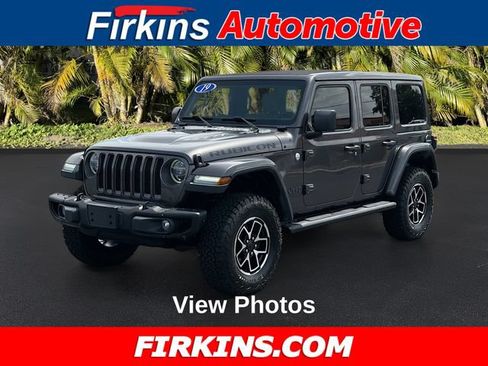 Used 2019 Jeep Wrangler Unlimited Rubicon AWD/4WD image 1