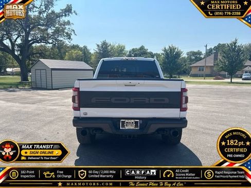 Used 2023 Ford F150 Raptor w/ Blue Interior Package AWD/4WD image 7