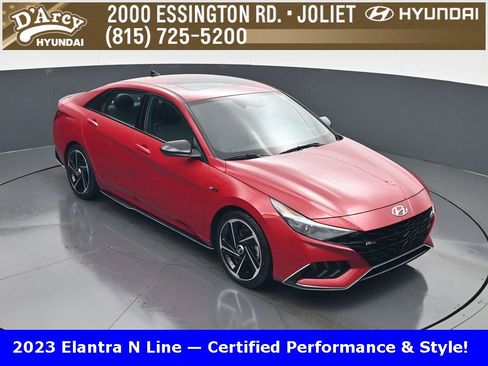 Certified 2023 Hyundai Elantra N Line w/ Preferred Accessory Package image 15