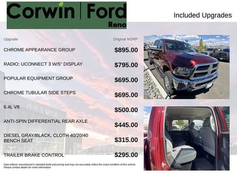 Used 2018 RAM 2500 Tradesman w/ Chrome Appearance Group AWD/4WD image 3