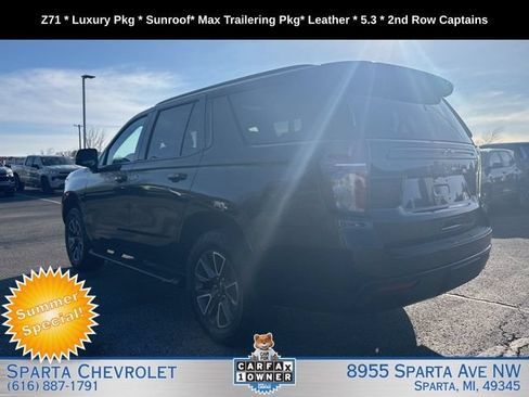 Used 2024 Chevrolet Tahoe Z71 w/ Luxury Package AWD/4WD image 5