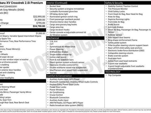 Used 2013 Subaru Crosstrek 2.0i Premium image 19