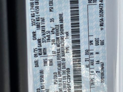 New 2025 Ford F150 XLT w/ Equipment Group 302A MID image 33