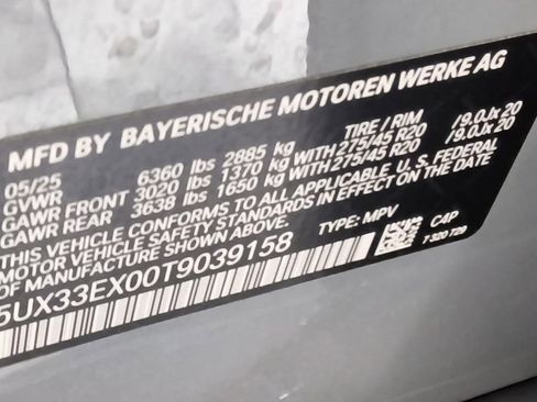 Used 2026 BMW X6 xDrive40i AWD/4WD image 14