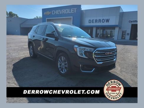 Used 2022 GMC Terrain SLT w/ Tech Package FWD image 1
