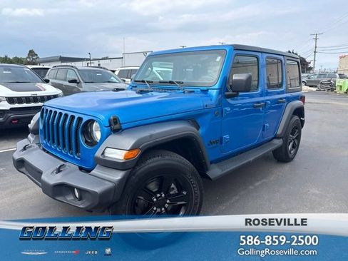 Used 2022 Jeep Wrangler Unlimited Sport AWD/4WD image 1