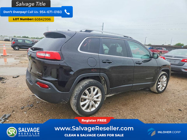 Used 2017 Jeep Cherokee Limited AWD/4WD image 4