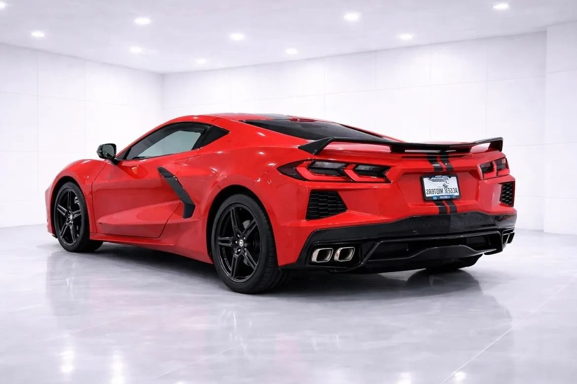 Used 2021 Chevrolet Corvette Stingray Preferred Cpe w/ Z51 Performance Package RWD image 3